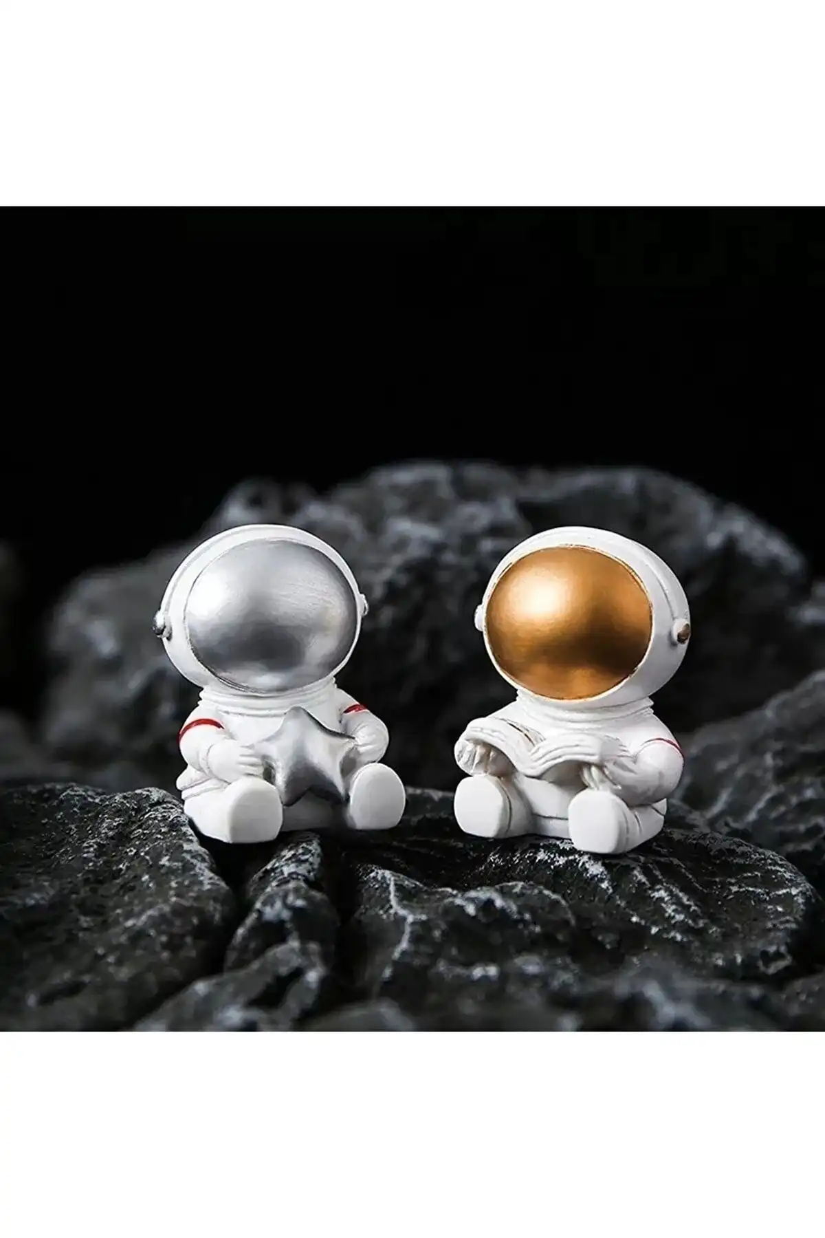 LINECRAFT Minimal Dekoratif Astronot Biblo: Modern Tasarım ve Kalite