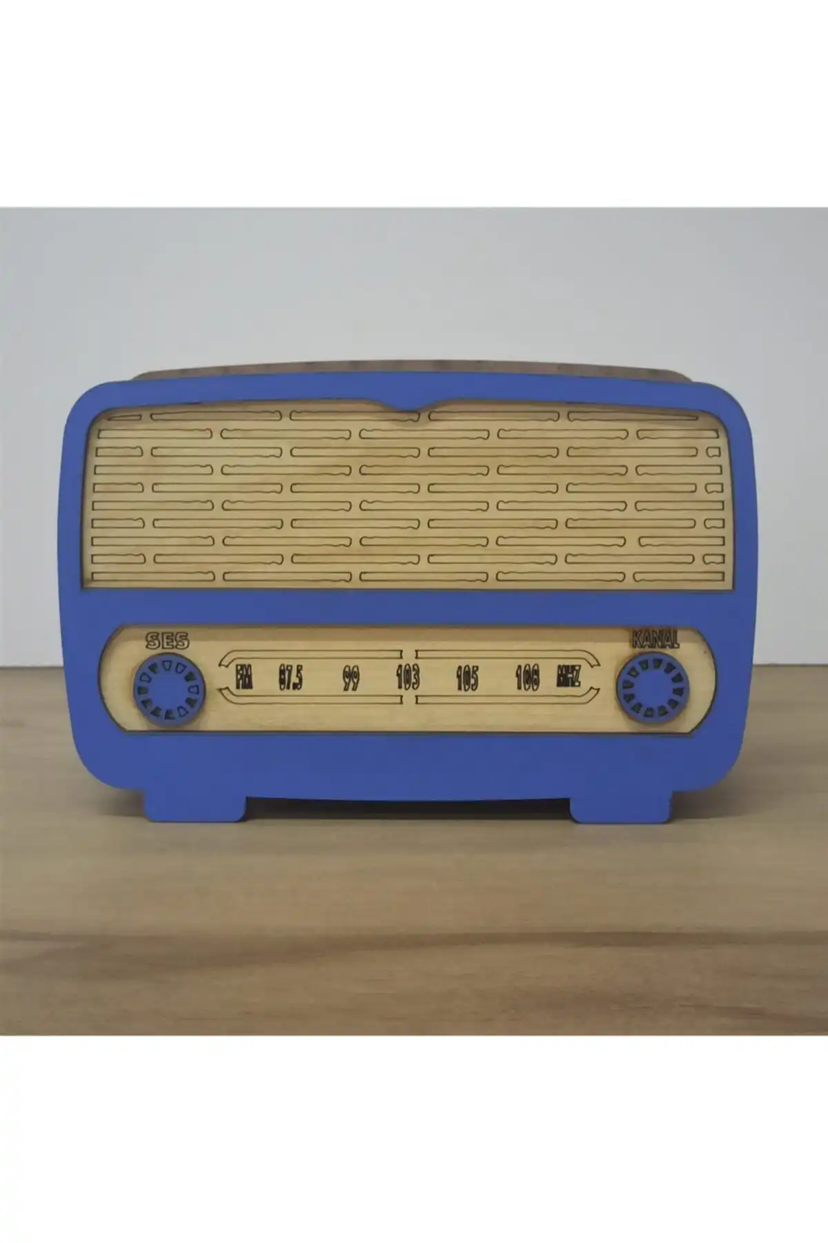 Genel Markalar Rustik Ahşap Radyo Kumbara: Estetik ve Fonksiyonellik