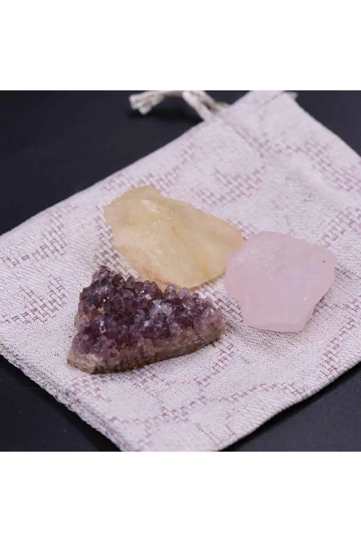 MYTAKIAĞACIMFH Ametist, Pembe Kuvars ve Sitrin Taşı Seti İncelemesi