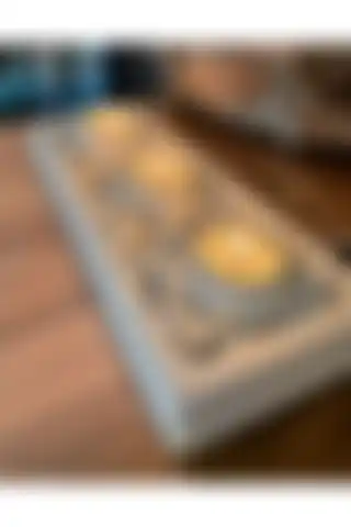 Akronistone Beton Tepsili Tealight Mumluk Hediyelik Dekorasyon Seti