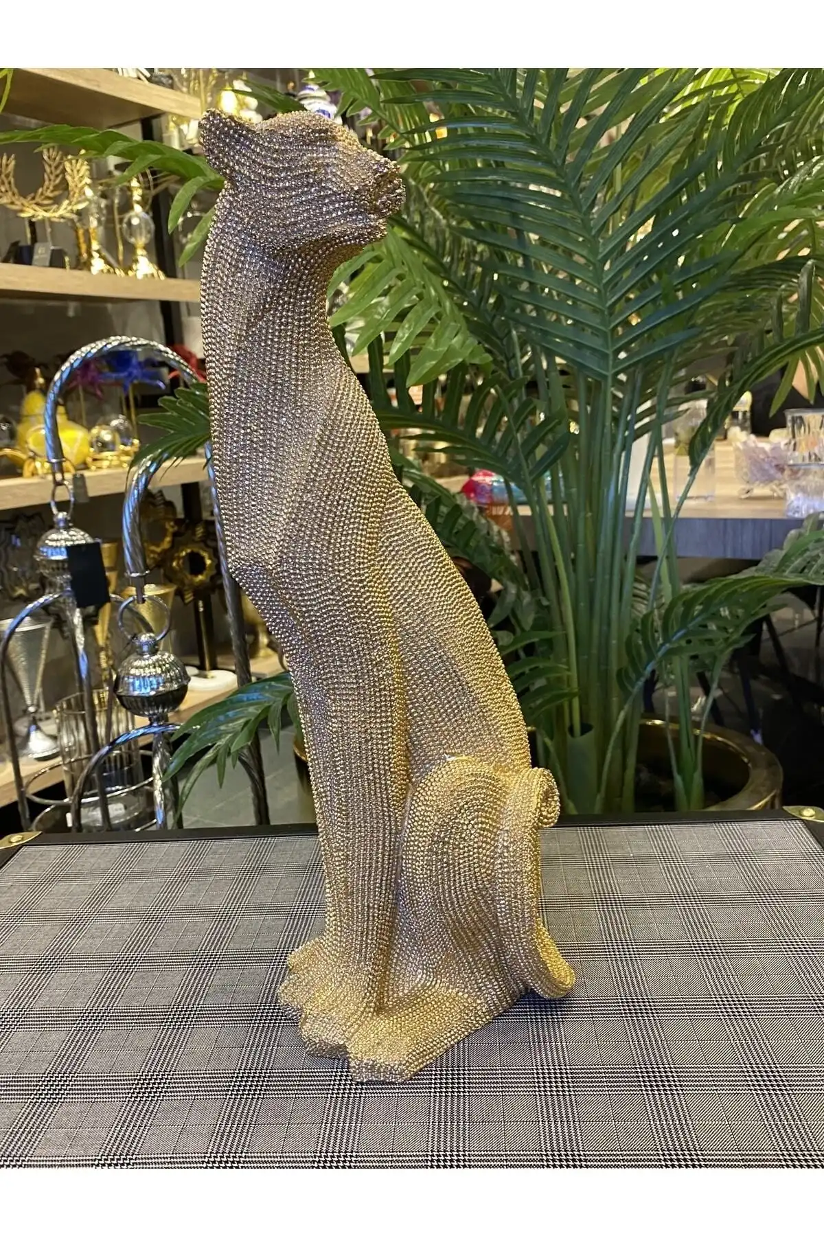 Decorative Puma Figurine by Sillage Home: Modern Elegance in Design