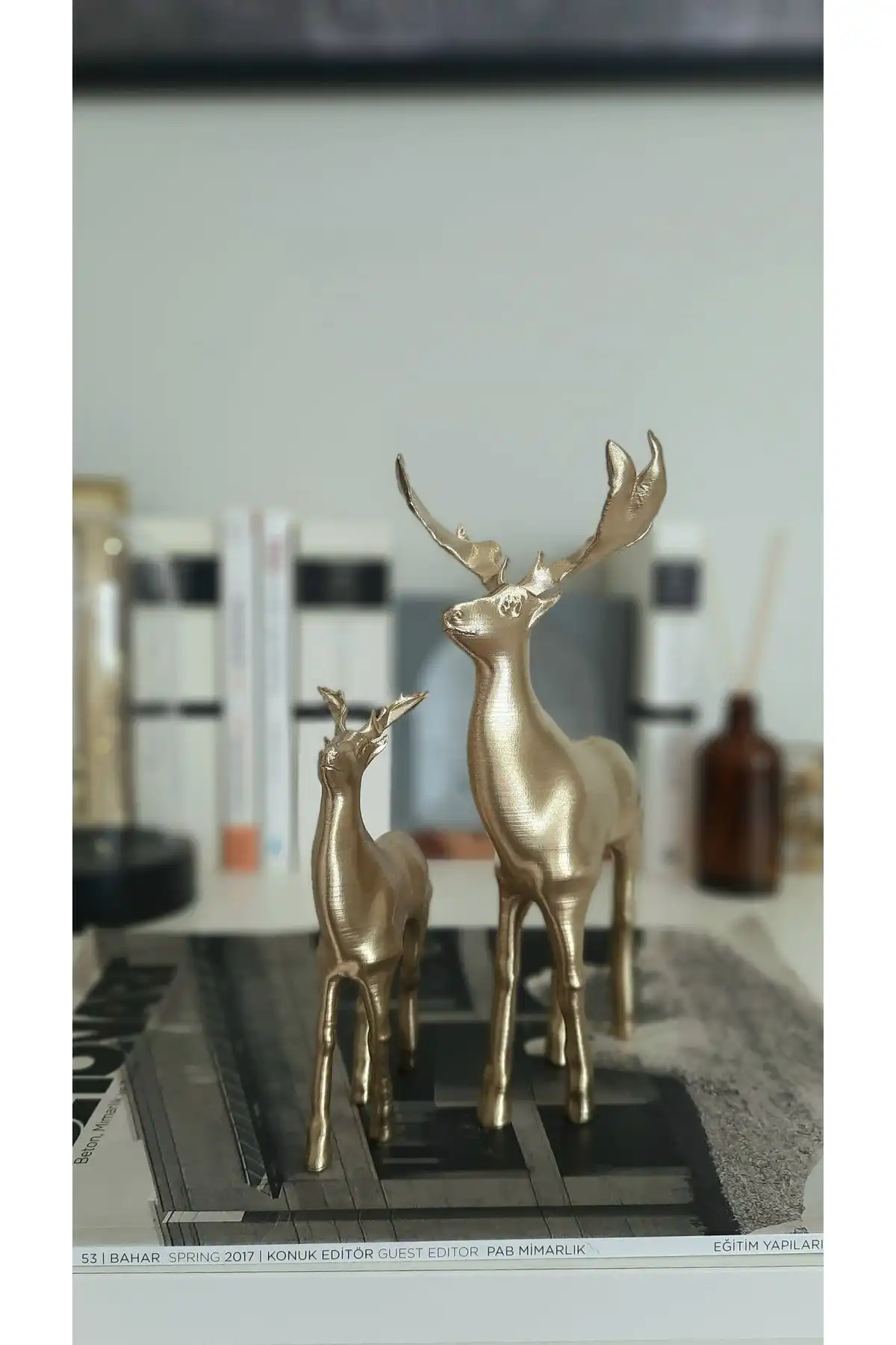 EYA STÜDIO2 Geyik Biblosu: Estetik Home Decor Seti İncelemesi