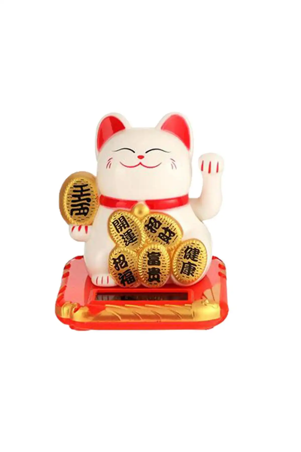 LUCKY CATS Güneş Enerjili Şirin Küçük Boy ile Estetik ve Fonksiyon