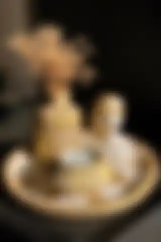 GIFTART Gold Hasır Görünümlü 5'li Set: Estetik ve Fonksiyonel Dekorasyon