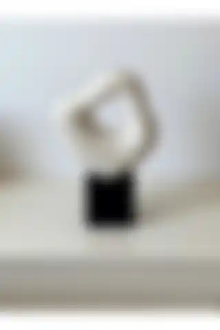AYSA HOME DECOR Asimetrik Heykelcik Vazo: Modern Tasarım ve Şıklık