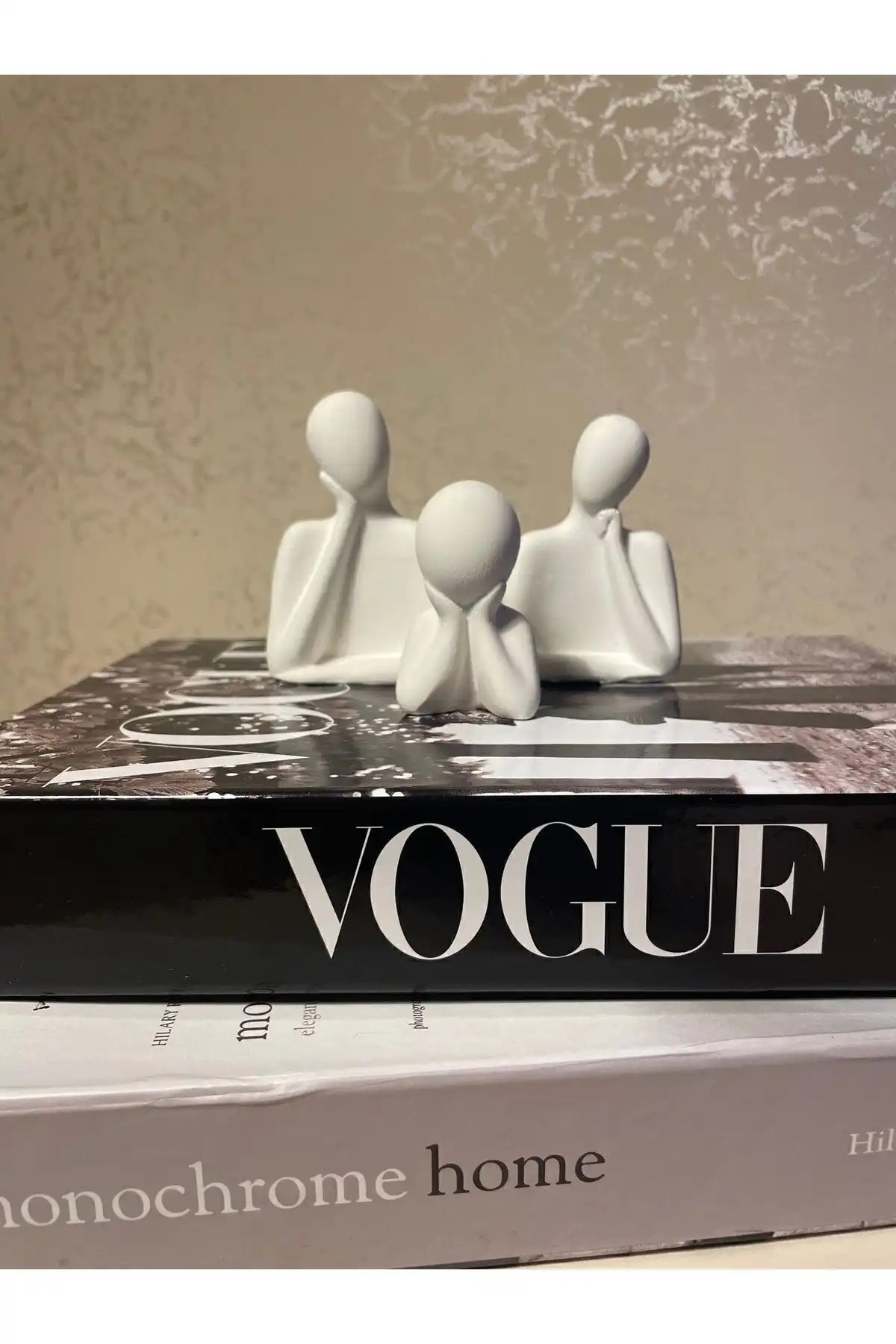 KUMS DESIGN Dekoratif Üçlü Aile Biblo ile Modern İç Mekanlarınızı Şıklaştırın