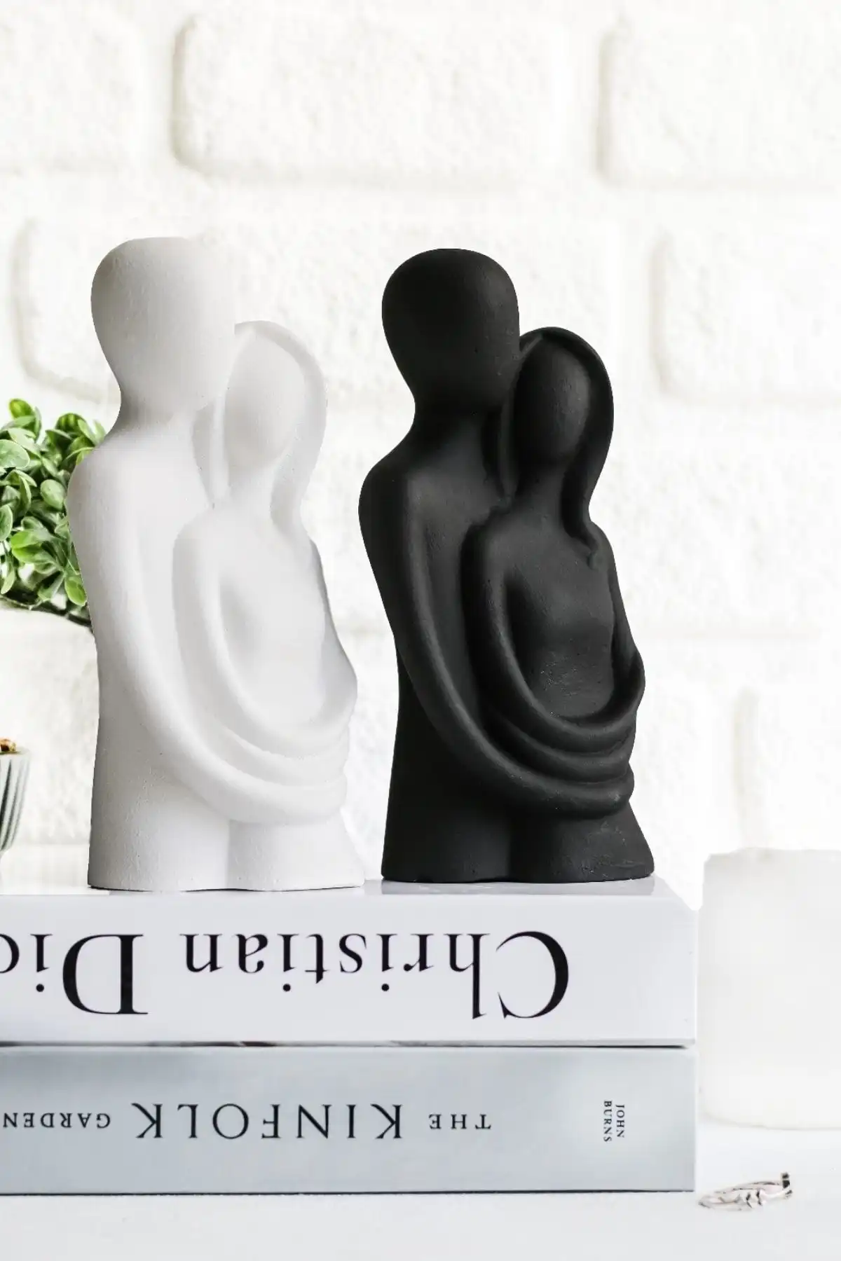 LALEZEN HOME Mavi Avm 2li Sarılan Çift Heykeli İncelemesi ve Özellikleri