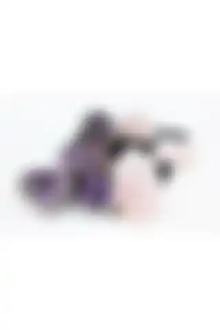 MYTAKIAĞACIMFH Ametist ve Pembe Kuvars Taşı Seti: Doğal Güzellik