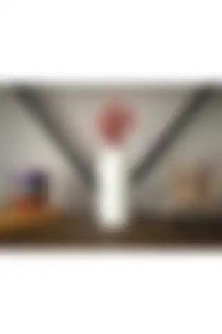 LİNECRAFT Uzun Çizgili Minyatür Vazo Iskandinav Tarz
