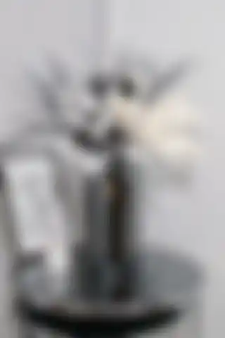 HOMİLA Homila 30 Cm Füme Aynalı Vazo