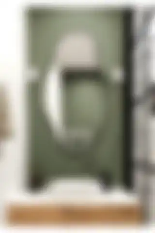 CG HOME Asimetrik75x40 Konsol, Dresuar, Tuvalet Aynası ''siyah''. 1.kalite Şişecam Ayna