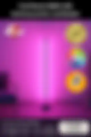 luminow Yeni Nesil Full Renk Led Rgb Stick Animasyonlu Uzaktan Kumandalı Aydınlatma Sistemi Köşe Lambader