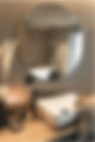 UKAA DESİNG 45 Çap Ayna / Yuvarlak Ayna / Dekoratif Ayna / Banyo Aynası/konsol Aynası