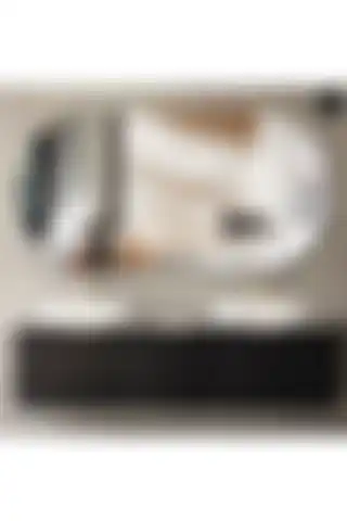 UKAA DESİNG 80 x 50 cm Duvar Aynası, Dekoratif Ayna, Konsol Aynası, Hol Aynası, Dresuar Aynası
