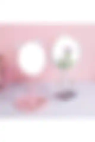 Hansel Kedi Kulaklı Masa Üstü Askılıklı Makyaj Aynası