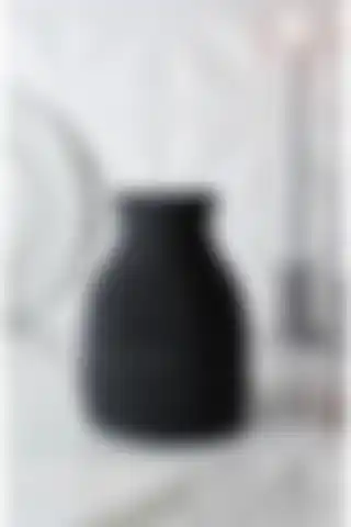 LALEZEN HOME Siyah Petek Vazo