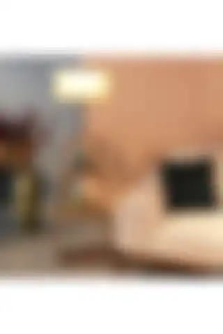 HOMİNG Kumaş Başlıklı Modern Raflı Lambader Ayd-2902