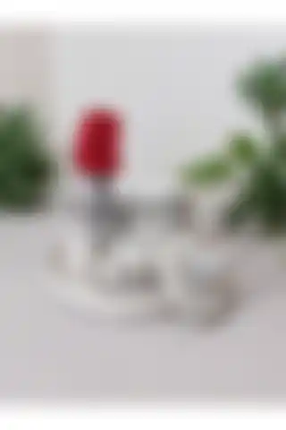 BSG HOME Yuvarlak Tepsili Mermer Desenli Vazo Seti - Mumluk Ve Kutulu Ev Dekorasyon Seti (MUM DAHİLDİR)