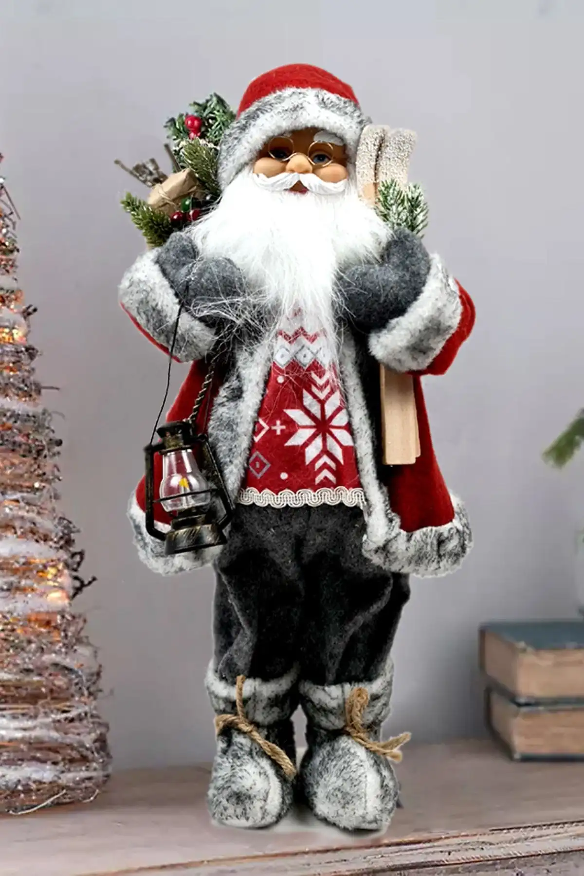 Binbirreyon Noel Baba Biblo Figürü ile Yılbaşı Dekorasyonunuzu Zenginleştirin