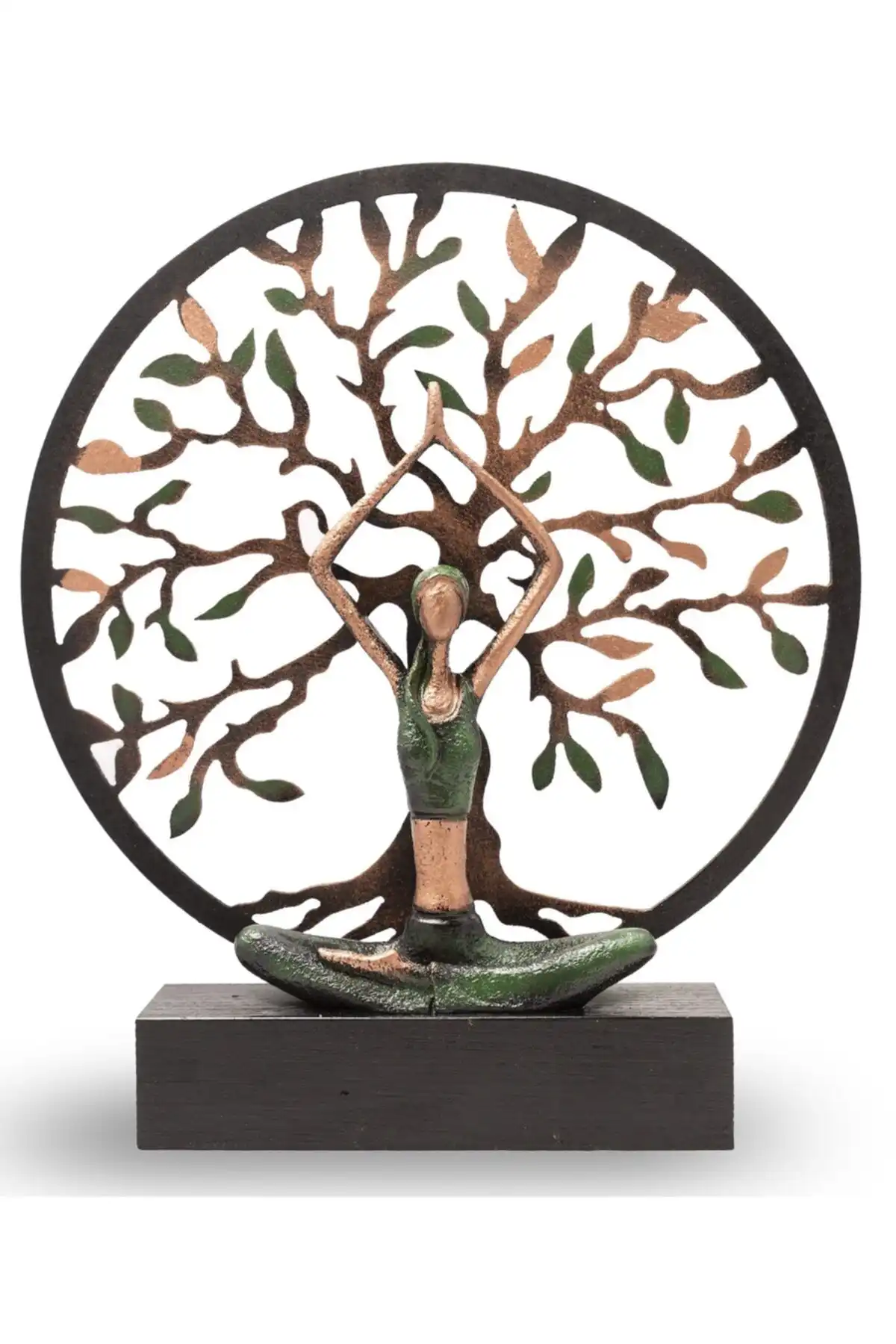 Gift Garden Yoga Yapan Kadın Büyük Yeşil Hayat Ağacı: Estetik ve Fonksiyonel Bir Dekorasyon