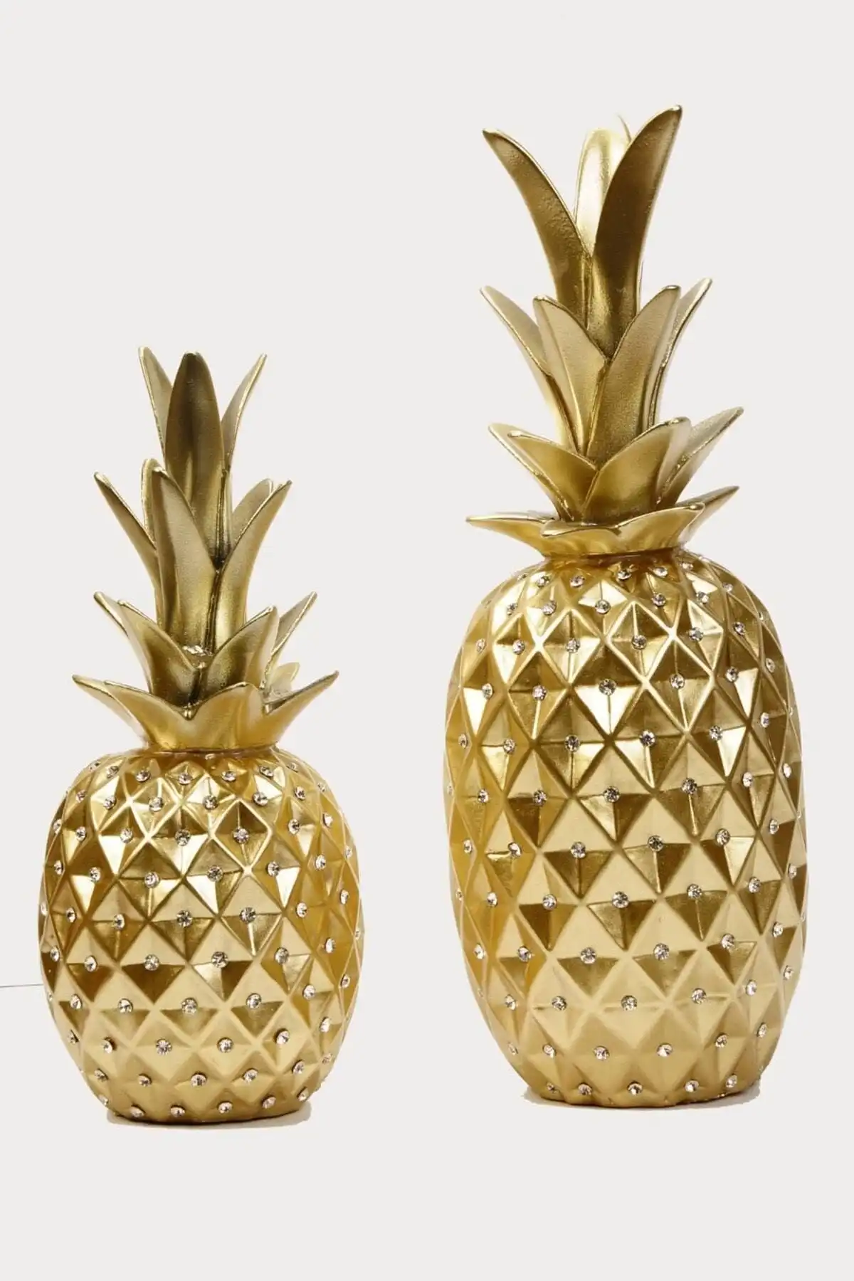 Hediye Seviyorum Ananas Biblo Altın ile Evinize Zarafet Katın