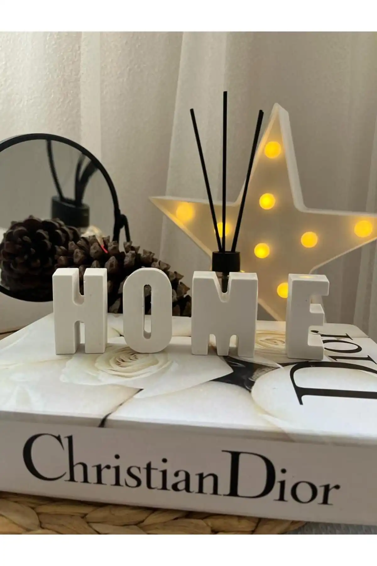 MİMİKRİ HOME: Modern ve Fonksiyonel Kokulu Dekoratif Biblo Yazısı