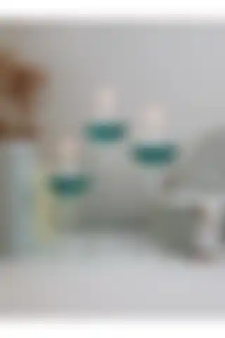 GlassicCassini Zümrüt Yeşili Cam Kandil Seti ile Modern Dekorasyon