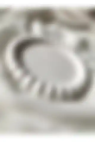 Lalezen Home Boncuk Şekilli Yuvarlak Sunumluk: Modern ve Dayanıklı Dekor