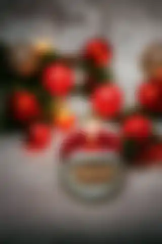 Mavi Ay Noel Baba Mumluk: Yılbaşı İçin Şık ve Dayanıklı Dekorasyon