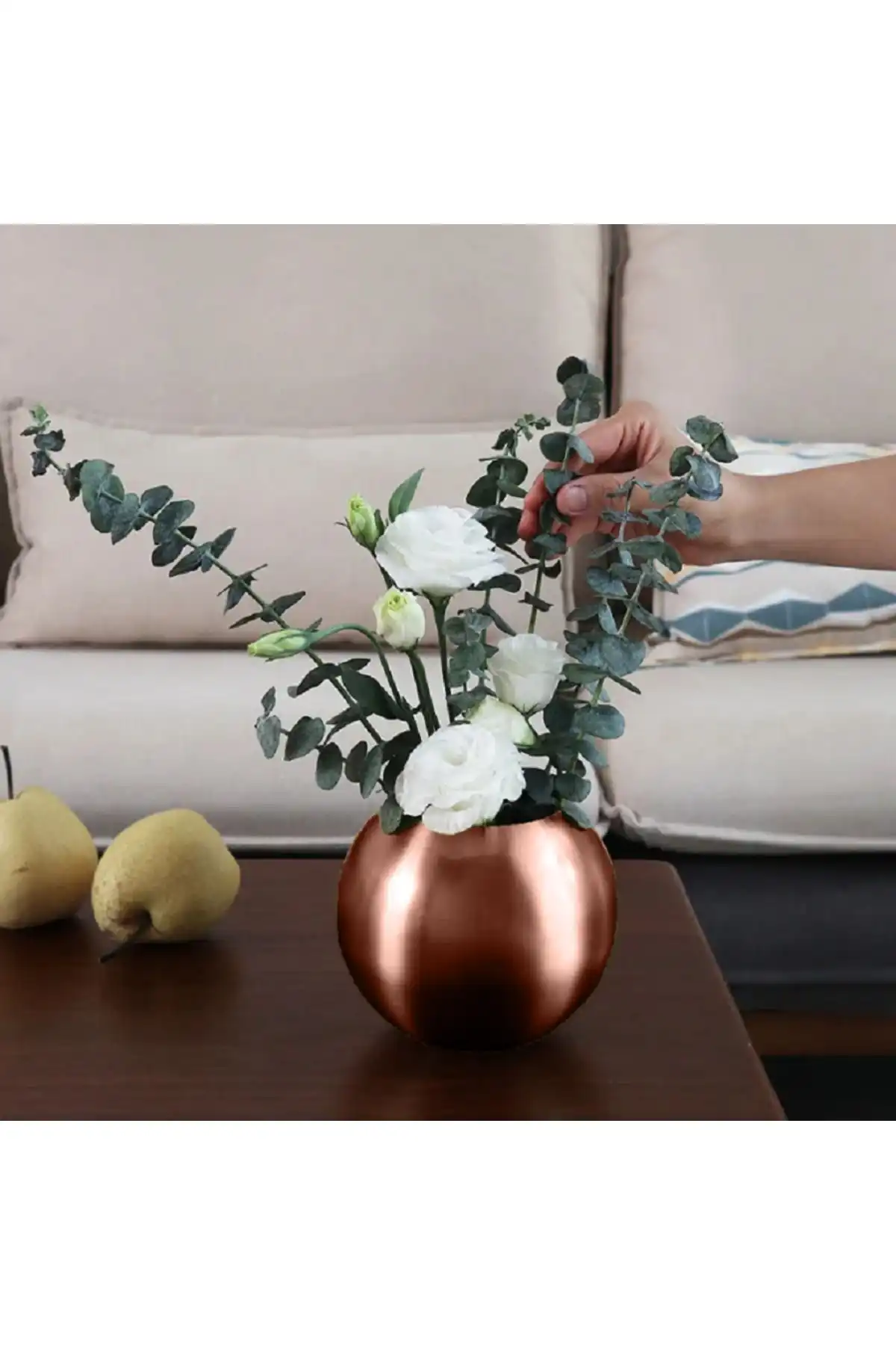 Lui Tasarım Paşabahçe Rose Gold Fanus Vazo ile Evinizi Şıklığına Kavuşturun