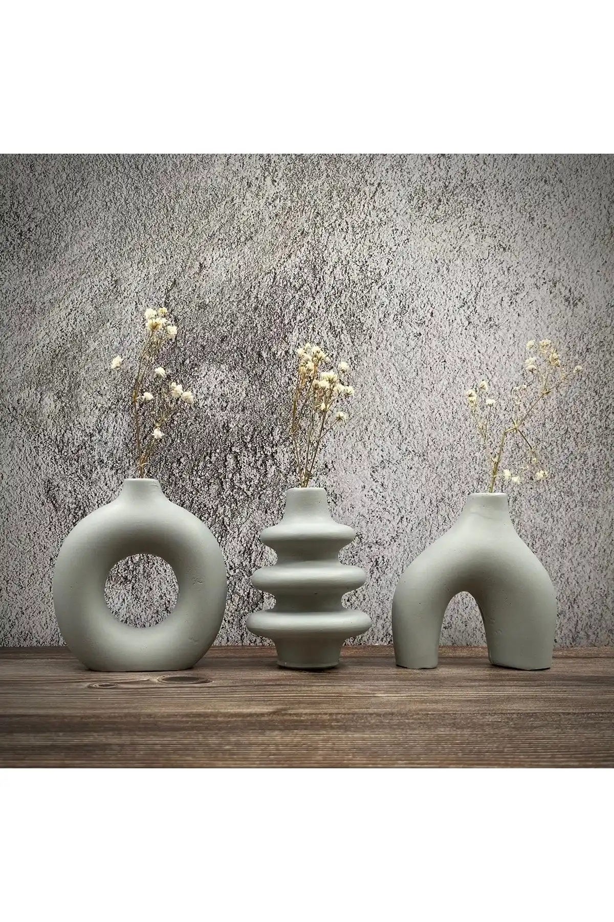 Ceres Art Design Minimal Vazo Set: Şıklık ve Dayanıklılık Bir Arada