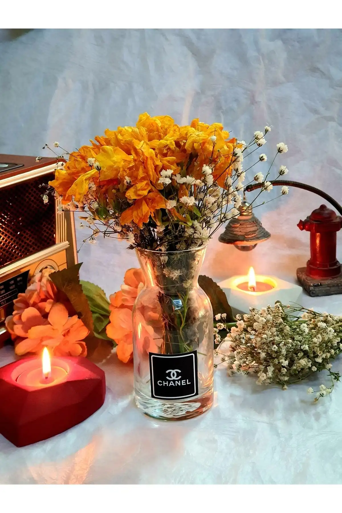 Saccura Decor Siyah Chanel Küçük Dekoratif Vazo Özellikleri ve Kullanım Alanları