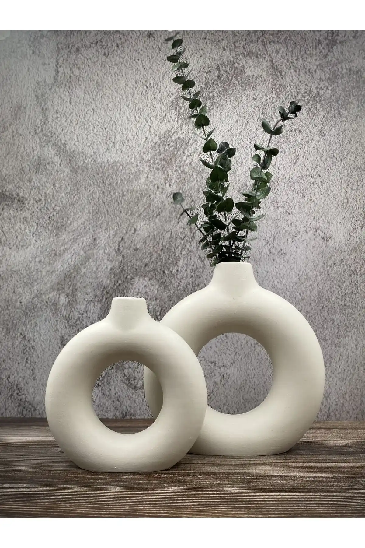 Ceres Art Design Halka Vazo Seti ile Modern ve Estetik Dekorasyon