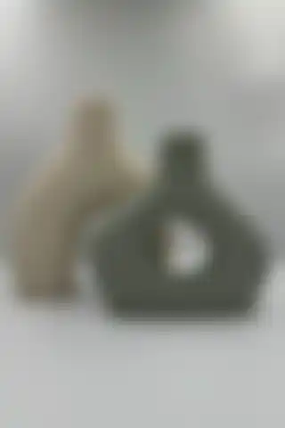 SaksıDünyamız Seramik Vazo 2'li Modern Set ile Evinizi Şık Hale Getirin
