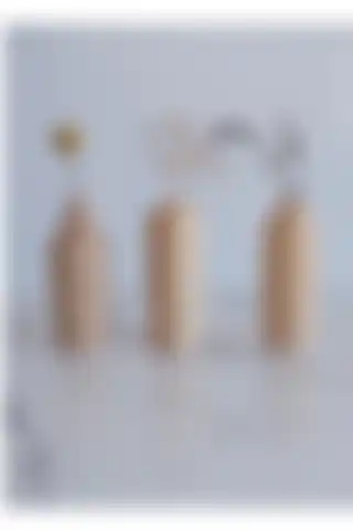 Woodalica Ahşap Vazo 3 Lü Set ile Şık ve Modern Dekorasyon İmkanları
