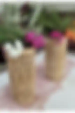 AFRALYAHOME Hasır Vazo: Estetik ve Fonksiyonelliği Birleştiriyor