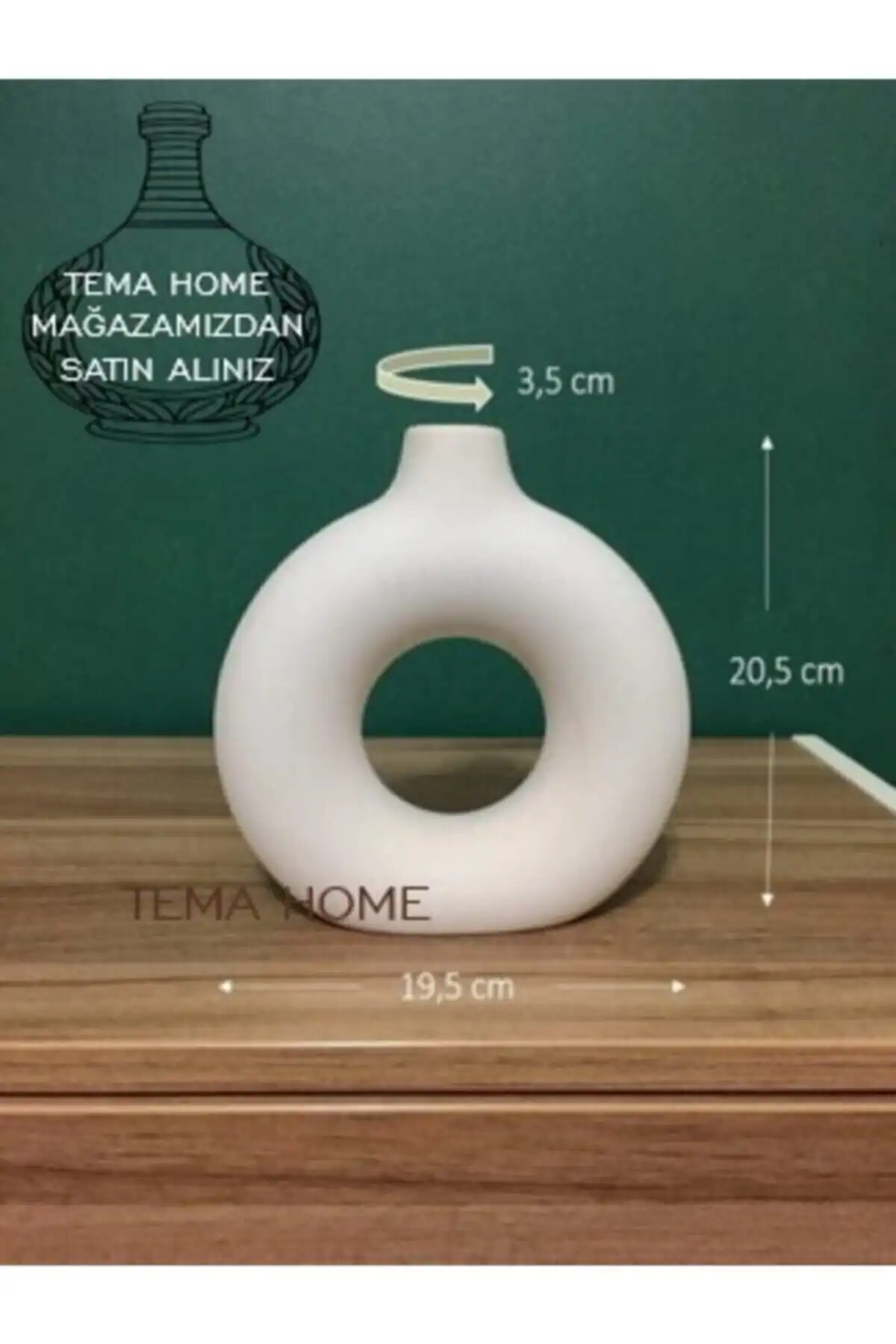 Küçük Bohem Seramik Vazo - TEMA HOME ile Estetik ve Fonksiyonellik