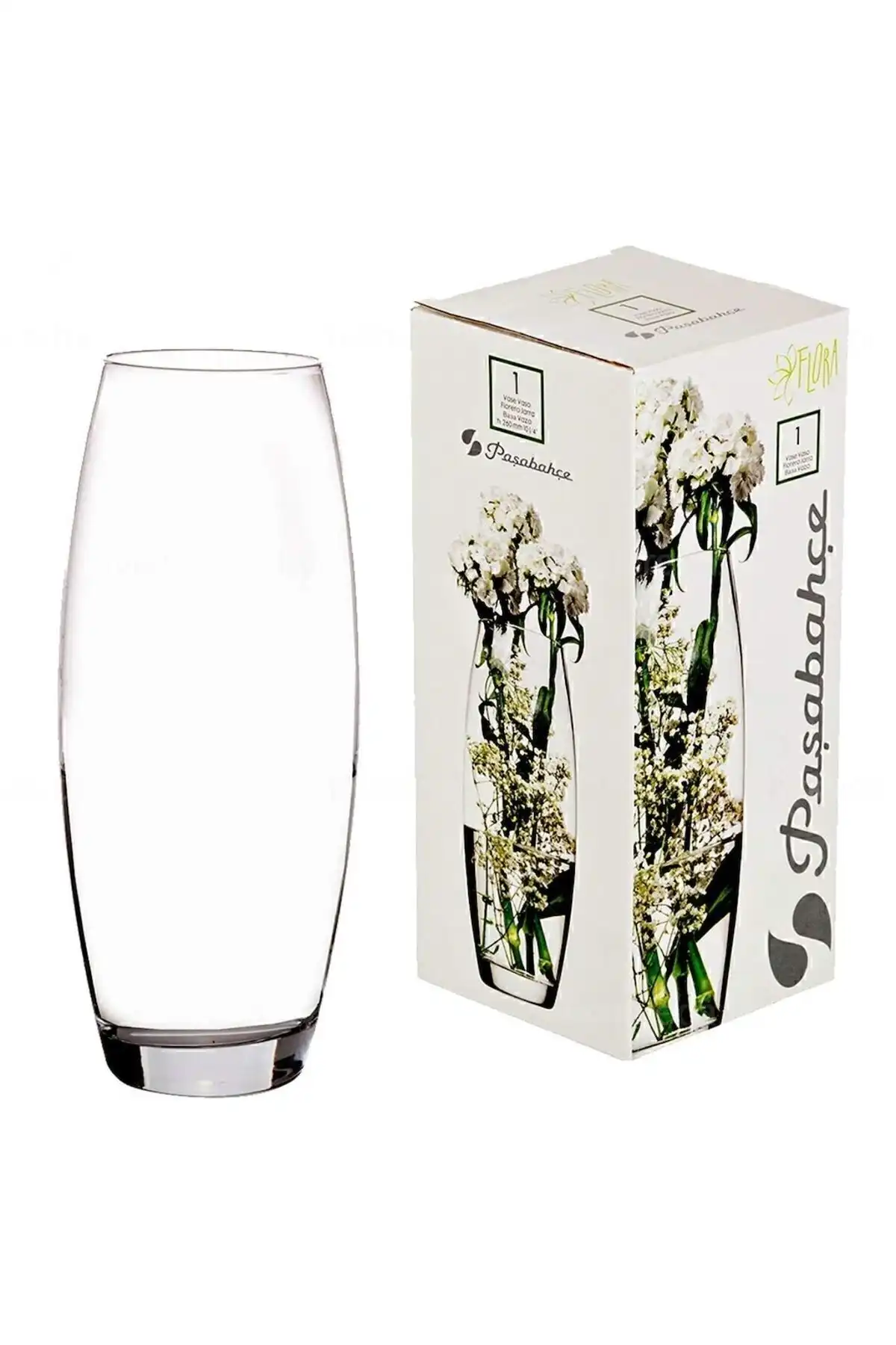 Paşabahçe 43966 Vazo Flora: Modern ve Şık Cam Tasarım